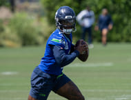 NFL: Seattle Seahawks QB Jalen Milroe - Source: Imagn