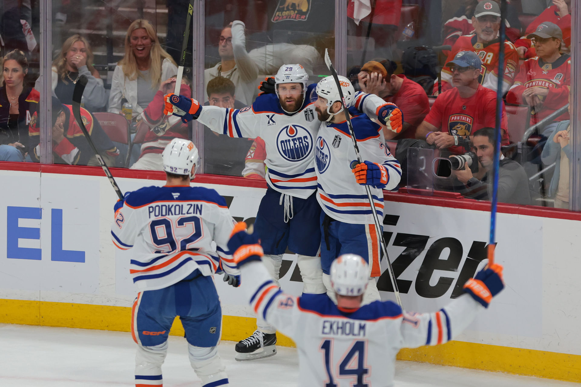 NHL: Stanley Cup Final-Edmonton Oilers at Florida Panthers - Source: Imagn