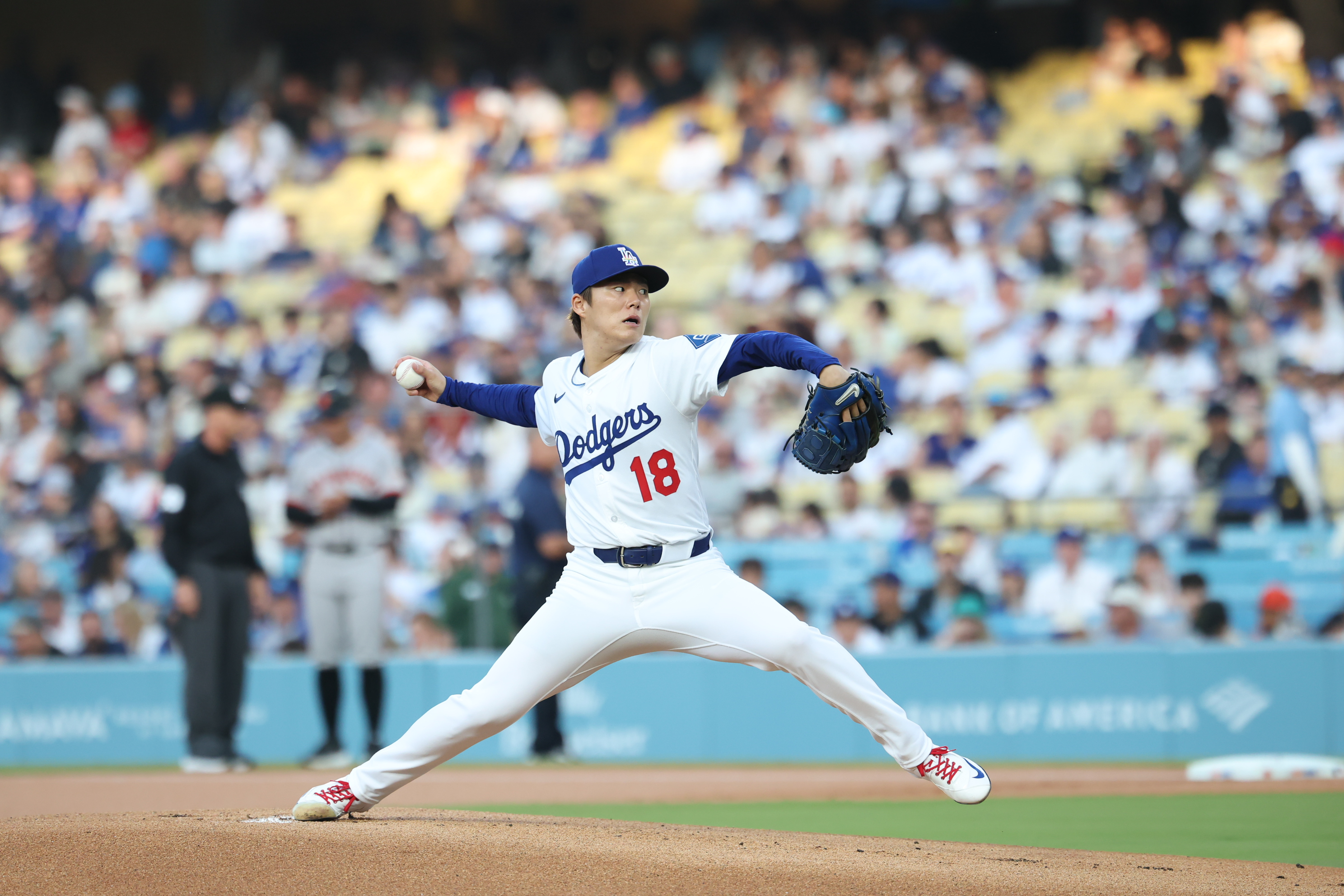 Dodgers-Giants show public support for LGBTQ+ community donning Pride hats amid ongoing controversy