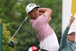 How did Xander Schauffele perform in Round 3 of the 2025 U.S. Open?