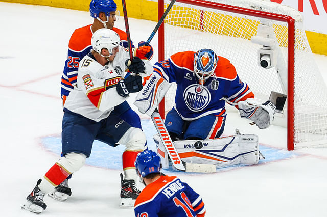 NHL: Stanley Cup Final-Florida Panthers at Edmonton Oilers - Source: Imagn
