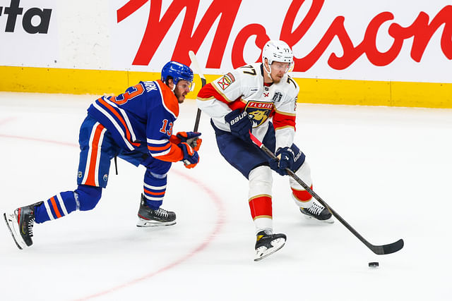 NHL: Stanley Cup Final-Florida Panthers at Edmonton Oilers - Source: Imagn