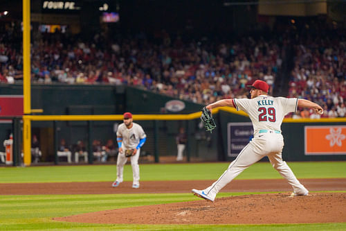 Merrill Kelly might rack up over 6 K’s tonight - Source: Imagn
