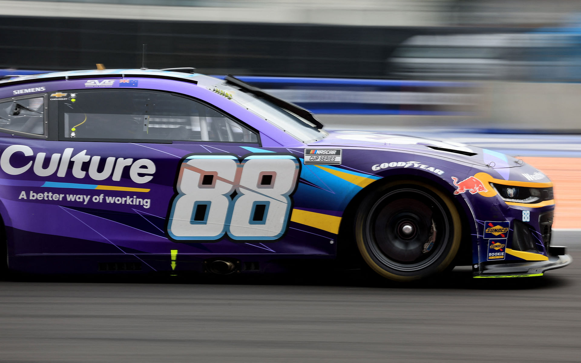 Trackhouse Racing driver Shane Van Gisbergen during the NASCAR Cup Series Mexico City Race-Source: Imagn