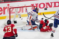 "Trade Stuart Skinner for a bag of doritos": NHL twitter rips Stuart Skinner to shreds after goaltending miscue makes Oilers trail 3-0 in Game 6 SCF