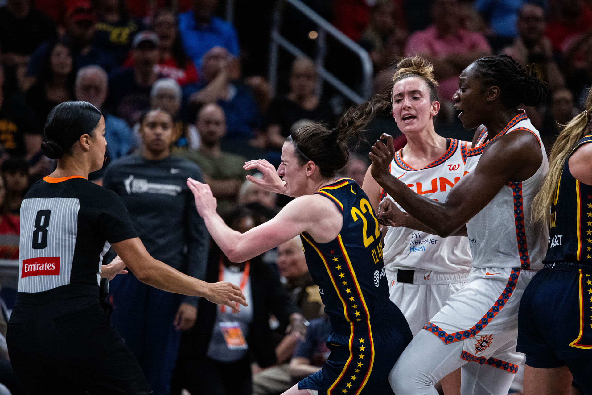 WNBA: Connecticut Sun at Indiana Fever - Source: Imagn