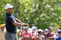 How did Xander Schauffele perform in R2 of the Travelers Championship?