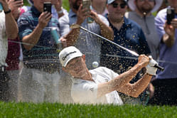 Why did Collin Morikawa switch caddie ahead of the Rocket Classic?