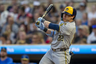 Christian Yelich could hit a home run today - Source: Imagn