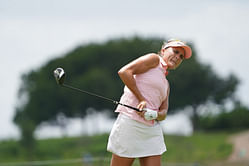 Lexi Thompson opts for classic black & white outfit at Dow Championship Pro-Am party