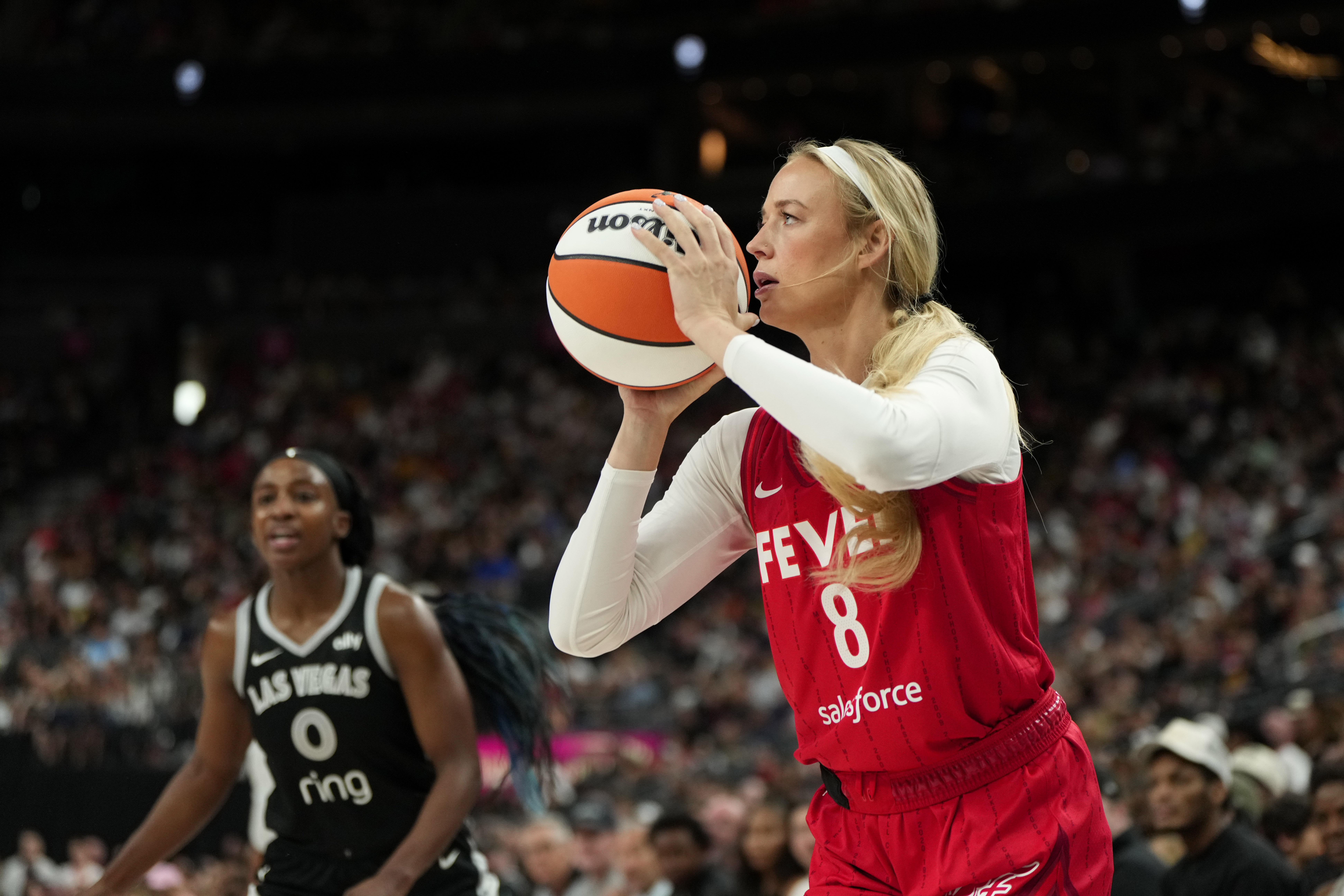 WNBA: वेगास एईएस में इंडियाना बुखार - स्रोत: इमेजन