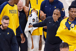 Tyrese Haliburton's dad John Haliburton anguished after Pacers star goes down in brutal end to heroic NBA season