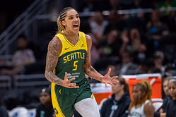 Seattle Storm star Gabby Williams explains how she gets her endurance from tattoos: "Pain tolerance is definitely a little different"