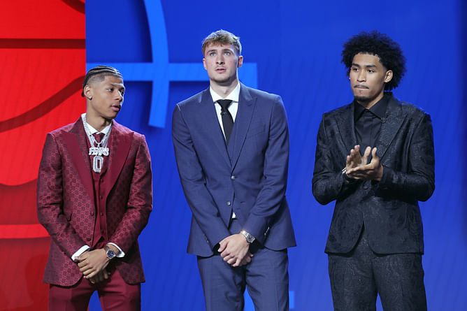 LeBron James' signature 3 or Stephen Curry's iconic no-look 3 - Cooper Flagg, Dylan Harper and other NBA draftees take their pick