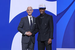Flau’jae Johnson’s stepdad Ameen Brooks shows support as 76ers’ VJ Edgecombe shares tear-jerking story following NBA draft