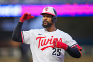 Byron Buxton has a chance to leave his mark with a big fly (Credits: IMAGN)