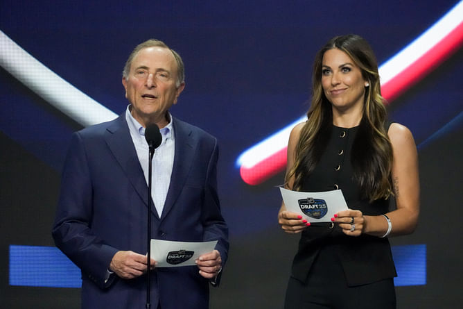 Johnny Gaudreau’s wife Meredith pours her heart out as ‘Johnny Hockey’ chants echos at 2025 NHL Draft