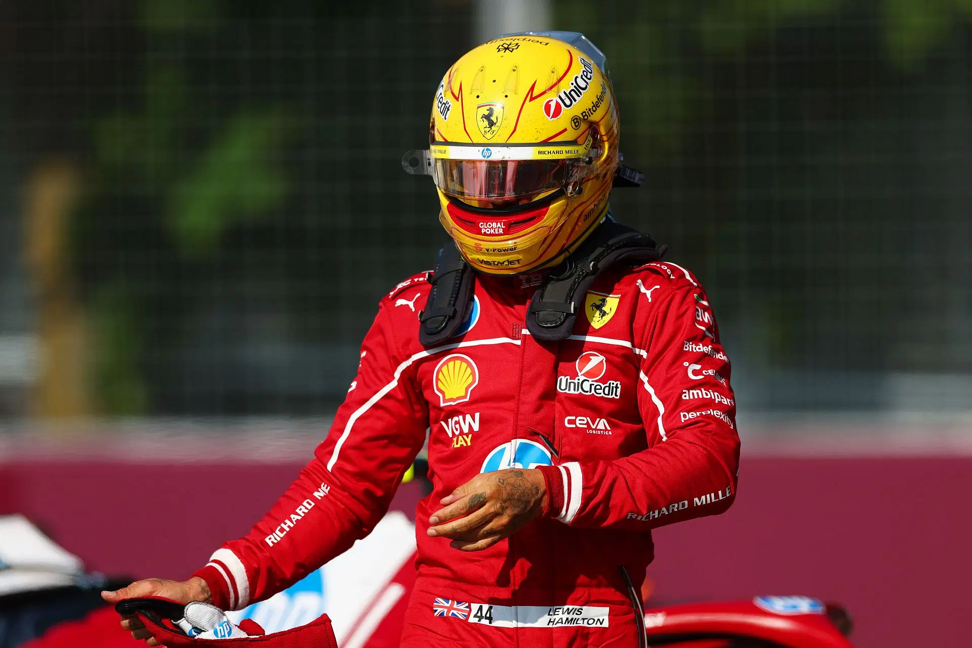 Lewis Hamilton at the 2025 F1 Grand Prix of Canada - Source: Getty