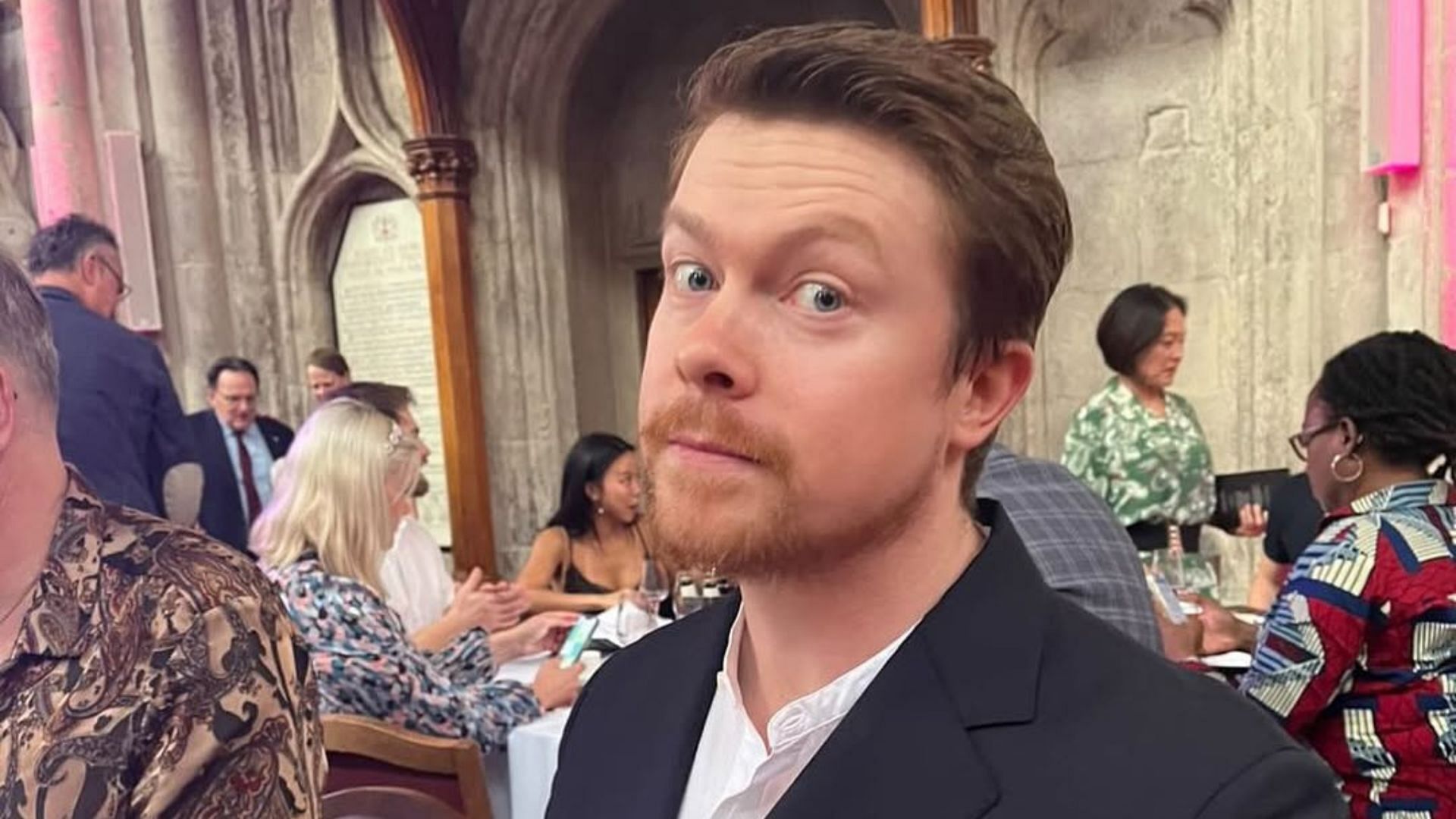 Daniel Rigby will act as Vernon Dursley in HBO&#039;s Harry Potter (Image via Instagram/@danielrigbyrigby)