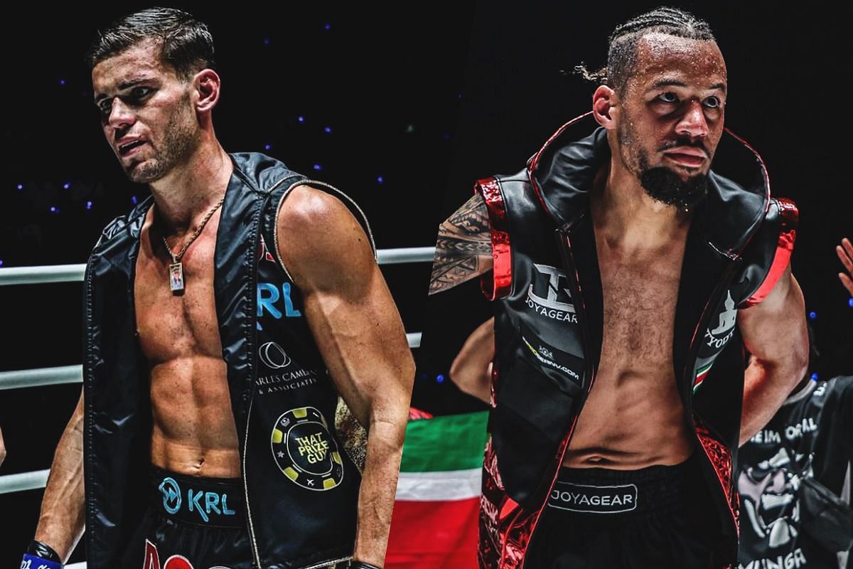 George Jarvis (L) and Regian Eersel (R) | Image credit: ONE Championship