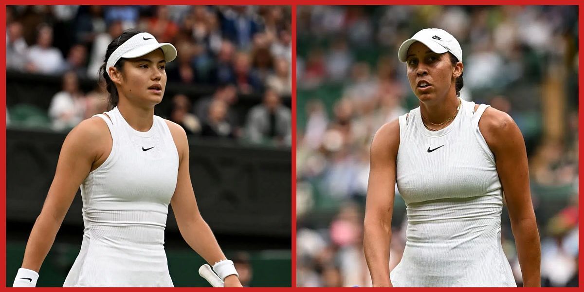 Emma Raducanu and Madison Keys (Source: Getty)