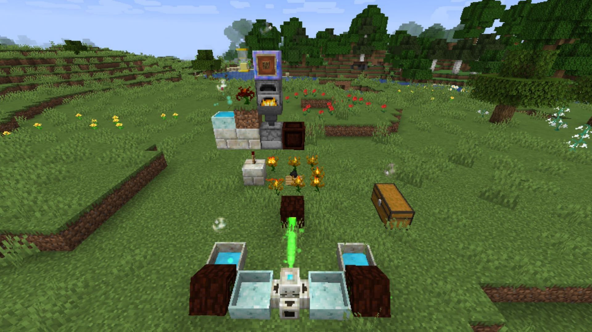 Botania is a highly detailed mod about nature
