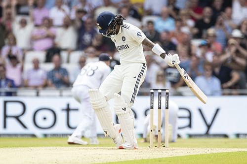 KL Rahul lost his wicket in the penultimate over before Lunch. [P/C: Getty]