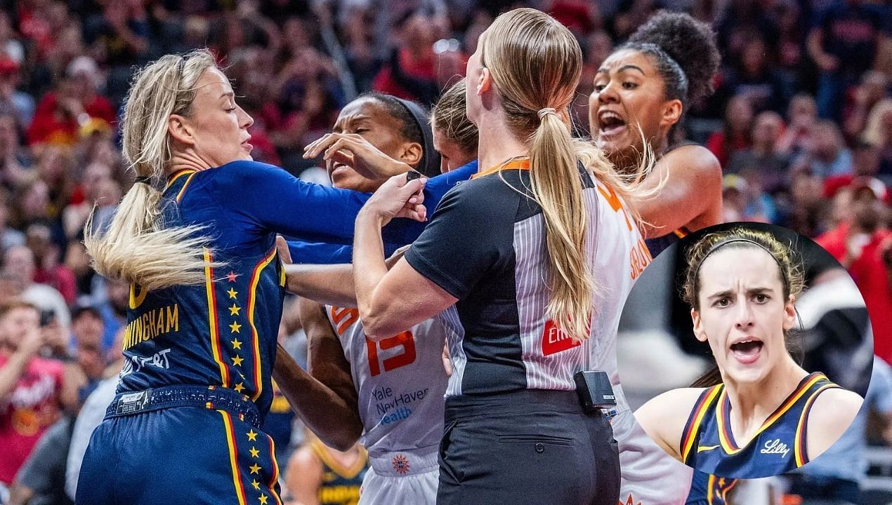 &quot;Got justice for Caitlin Clark&quot;: Fever fans react as chilling clip of Sophie Cunningham grabbing Jacy Sheldon