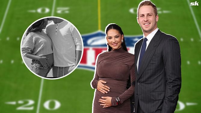 Jared Goff’s wife Christen shares ‘last min’ look for final maternity photoshoot before ‘bb arrives’