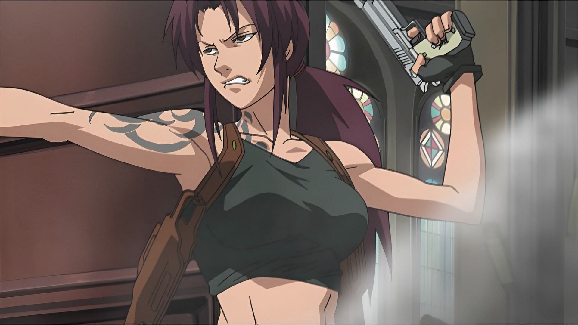 Still from Black Lagoon (Image via Madhouse)