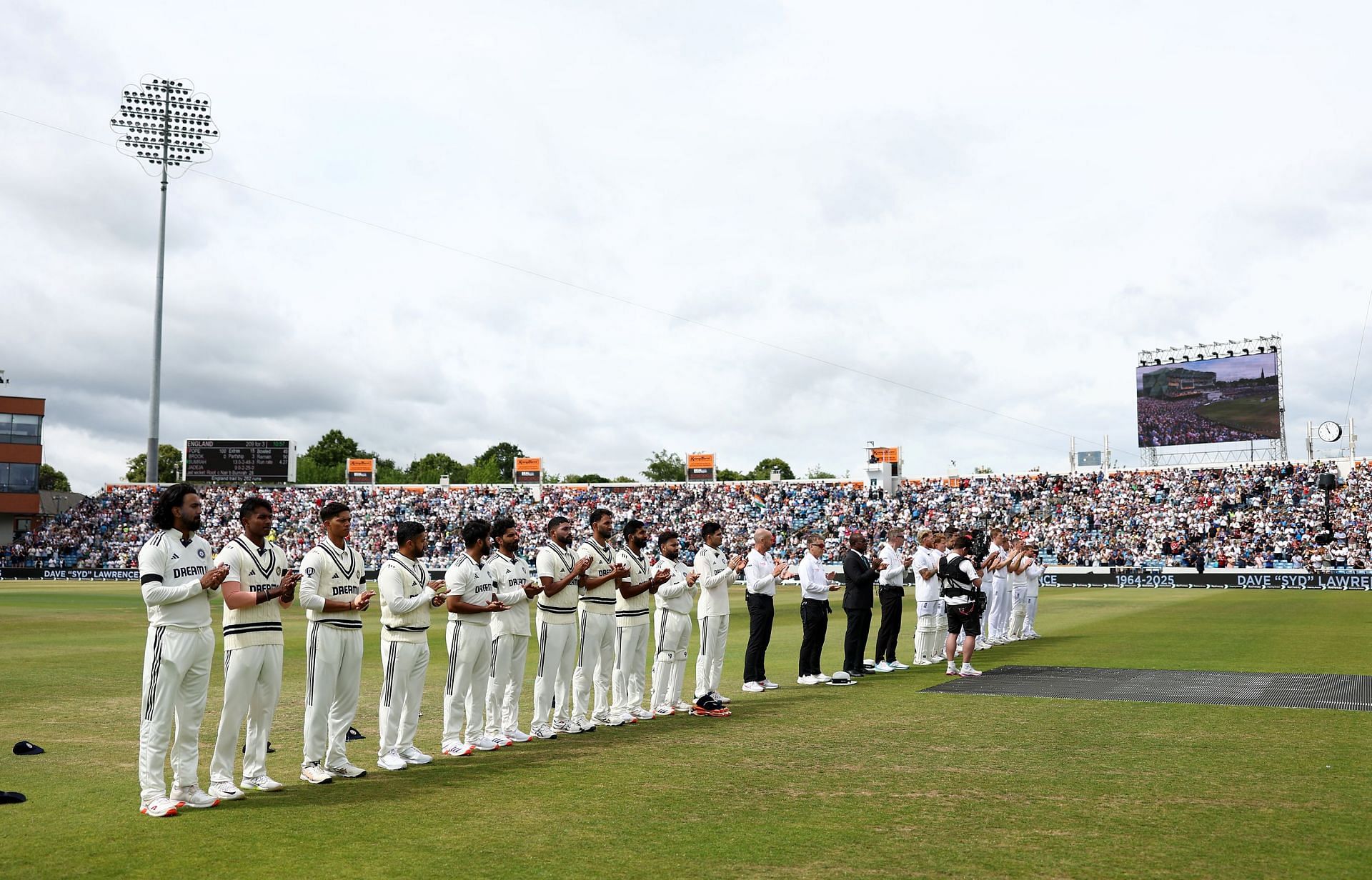 Team India players. (Image Credits: BCCI X)