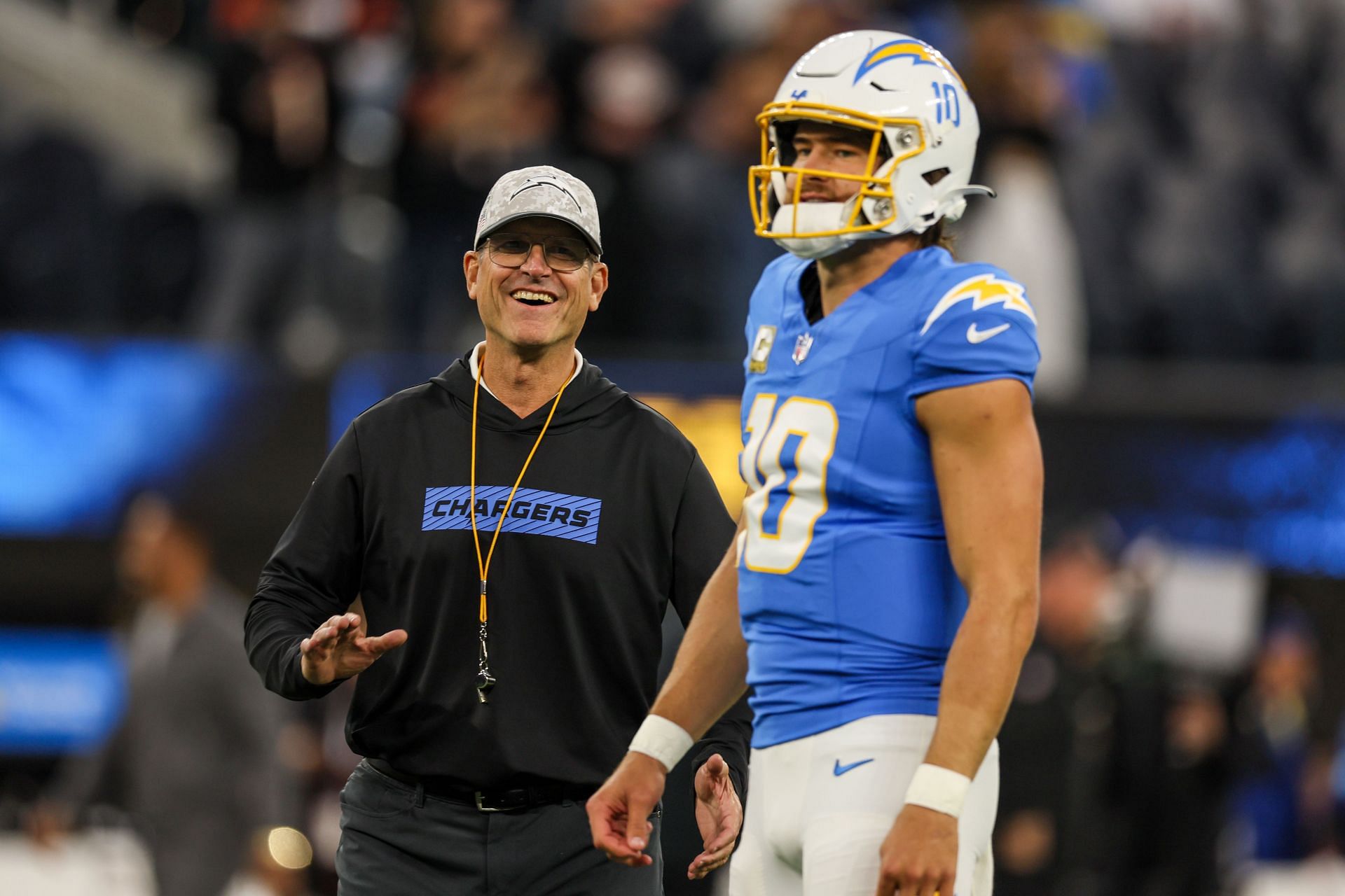 Chargers Bengals at SoFi. - Source: Getty