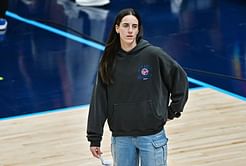 "She's out until August": Fever fans distraught as Caitlin Clark grimaces in pain because of groin injury during Fever-Wings