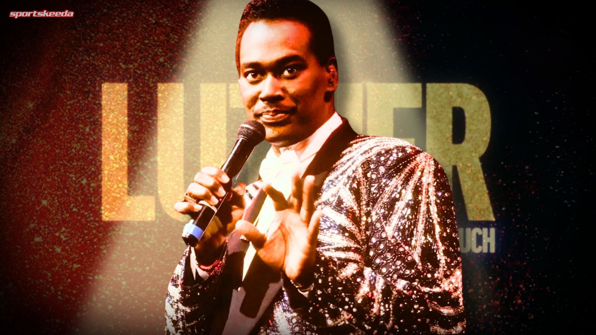 An image of the legendary R&amp;B musician Luther Vandross (Custom cover edited by Sportskeeda, Original Image [BET Awards]) 