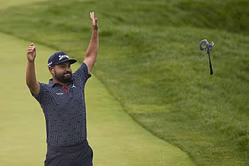 Golf analyst shares 'true story' on how J.J. Spaun 'couldn't miss' putts at US Open to expose course difficulty
