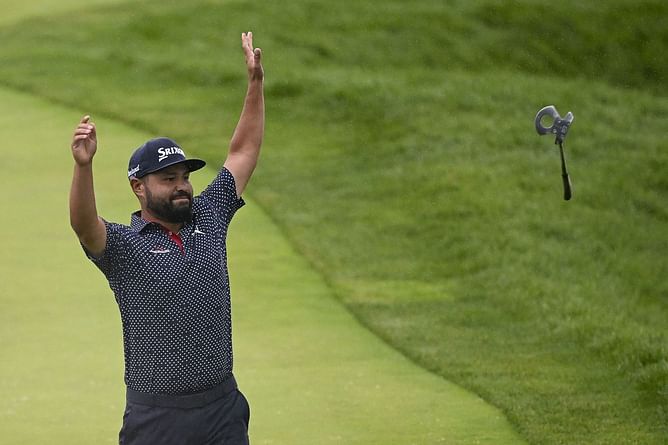 Golf analyst shares 'true story' on how J.J. Spaun 'couldn't miss' putts at US Open to expose course difficulty