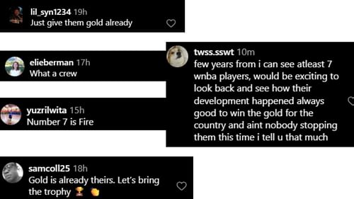Hoops fans react as the 2025 USA Women’s U16 National Team gets announced ft. Tatianna Griffin, Jordyn Haywood (Image via Instagram @usabasketball)
