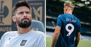 Ex-Chelsea striker Olivier Giroud makes feelings clear when asked about Liam Delap choosing 'cursed' no.9 shirt at Stamford Bridge