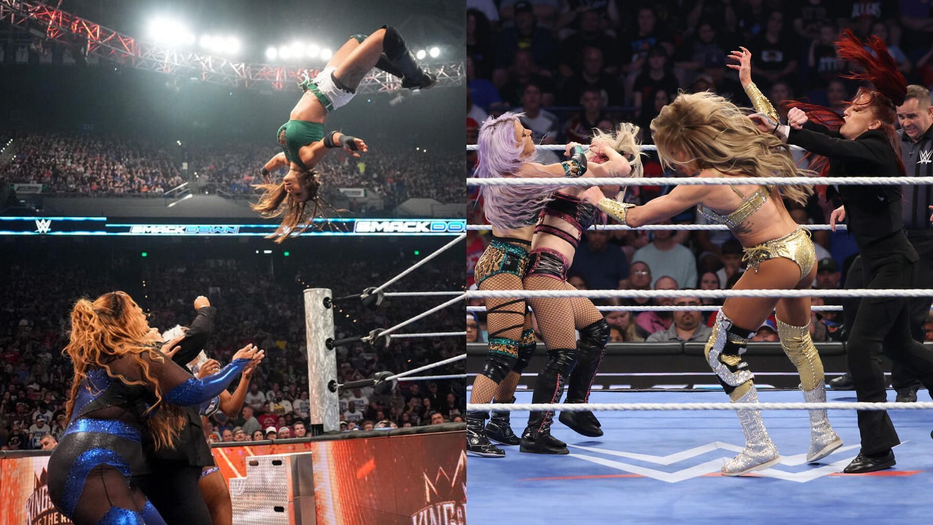 Multiple superstars were eliminated from the Queen of the Ring Tournament (Image Credits: WWE.com)