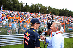 Johnny Herbert calls for Max Verstappen disqualification for George Russell clash in the F1 Spanish GP