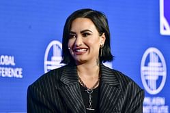 Demi Lovato recreates a scene from Kim Kardashian’s reality show on her honeymoon