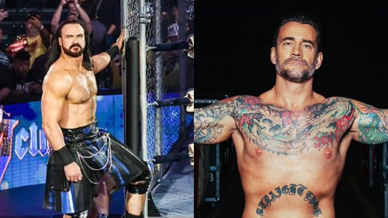 Drew McIntyre and CM Punk! (Photos from WWE.com)