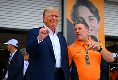 McLaren reportedly denies rumors of US President Donald Trump driving their car at COTA