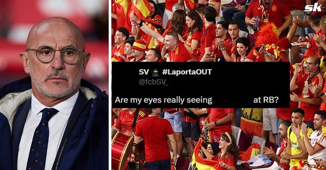 "Wtf is he doing in this lineup", "Not serious" - Fans react as Spain star included in XI to face Portugal in Nations League final