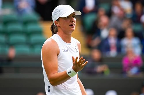 Iga Swiatek at the Championships - Wimbledon 2024 - Source: Getty