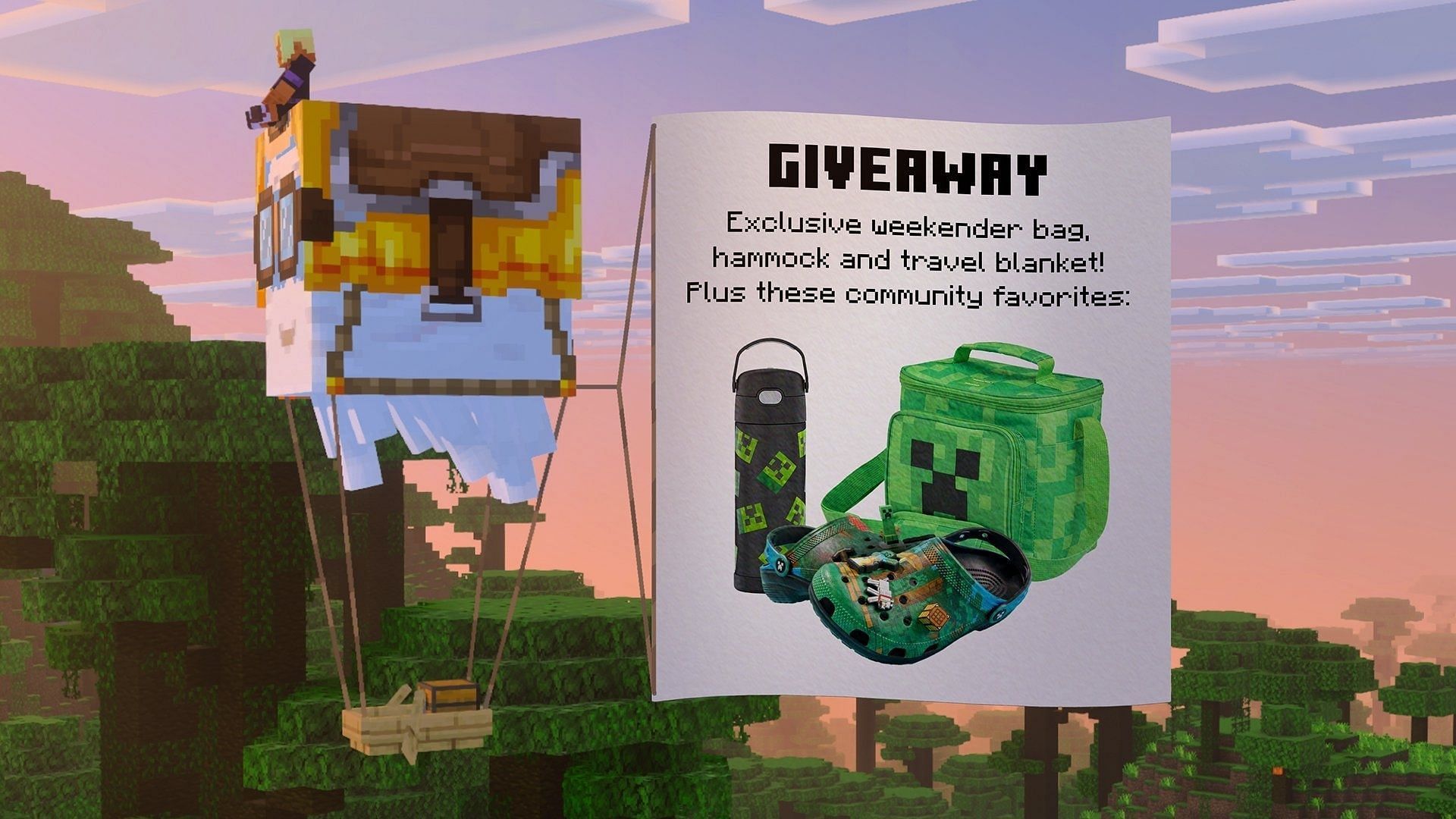 Minecraft giveaway