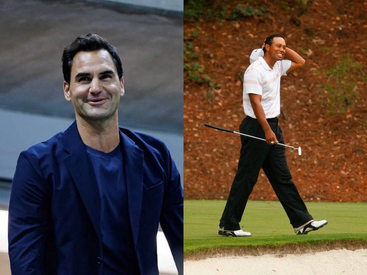Tiger Woods and Roger Federer 