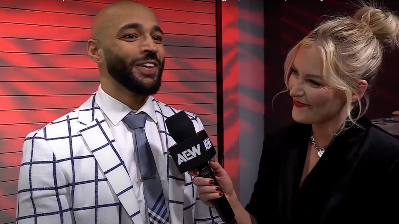 Ricochet at a taping of Dynamite [ Image from AEW