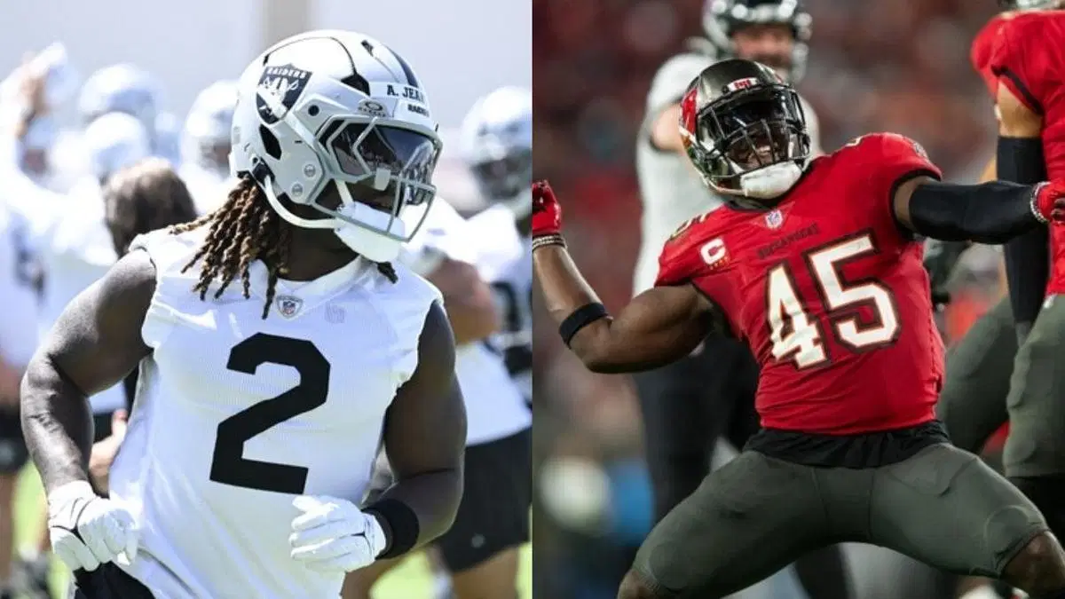 Ashton Jeanty wants to slap &quot;the hell outta&quot; Devin White as Raiders rookie hilariously calls out veteran LB - IMAGN