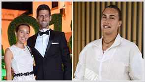 Novak Djokovic's wife Jelena gives her honest reaction after rare meeting with Aryna Sabalenka at Wimbledon